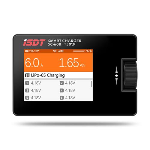 iSDT SC-608 150W 8A Mini Smart LCD Battery Balance Charger